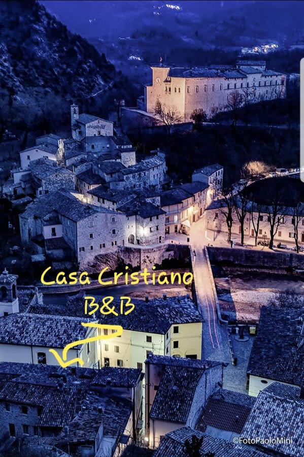 Casa Cristiano Bed & Breakfast Piobbico ภายนอก รูปภาพ